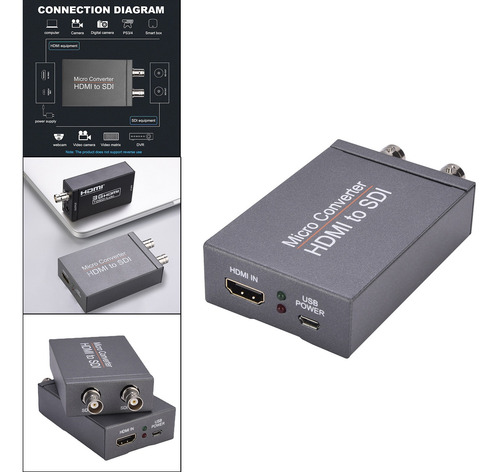 Detección Automática De Formato Del Convertidor 1080p A