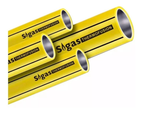 Caño Sigas 25mm X 4mts Thermofsion Gas