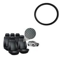 Comprar Fundas Cubre Asientos Jackard + Cubre Volante P\u002F Fiat Palio