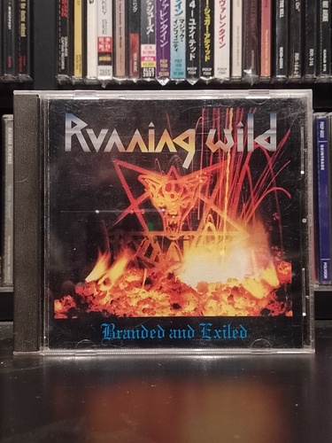 Cd Running Wild Branded And Exiled 1993 Ed Alemana