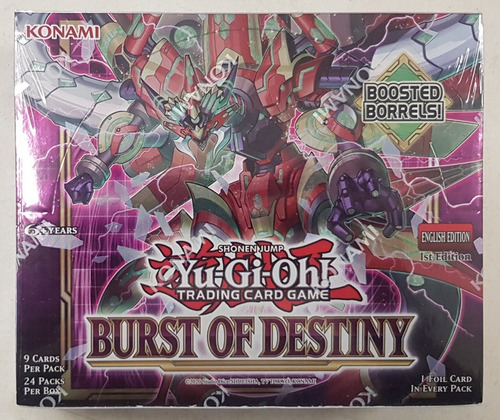 Imagen 2 de 3 de Yugioh! Yu-gi-oh! Burst Of Destiny Caja Boosters + Lost Art