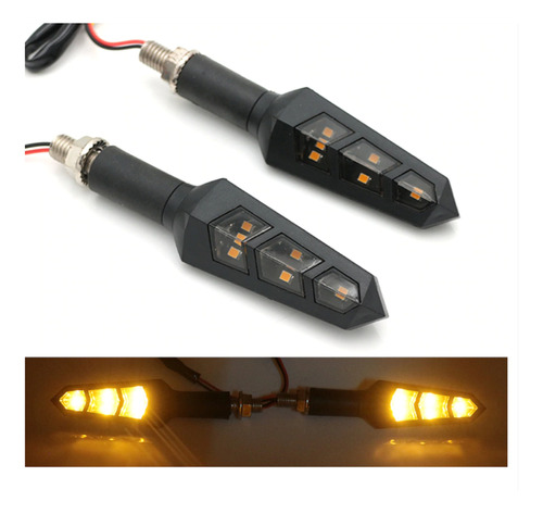 Direccional Led De Lujo Flexible Para Moto