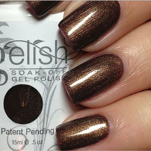 Smaltes Gelish Envase Antiguo Sweet Chocolate .... Estylosas