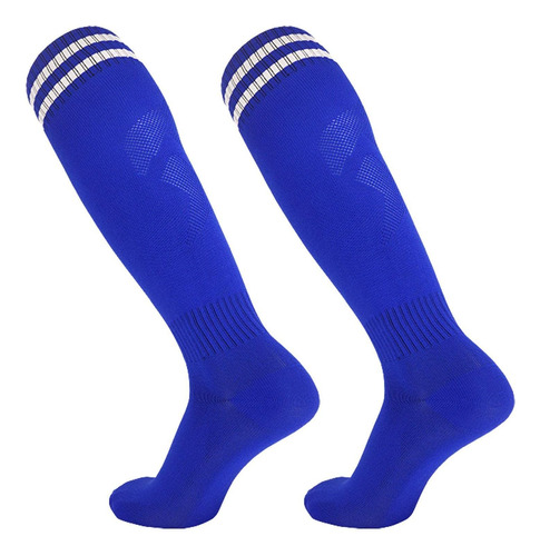 Knee High Socks | Colored Soccer Socks With Double Stripes