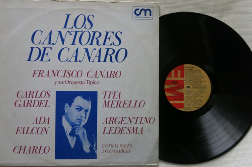 Vinyl Vinilo Lp Acetato Los Cantores De Canaro Tangos