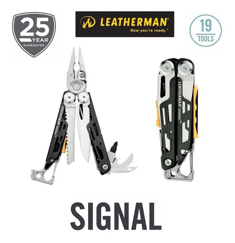 Leatherman Signal Multitool Para Camping Y Pesca (832265)
