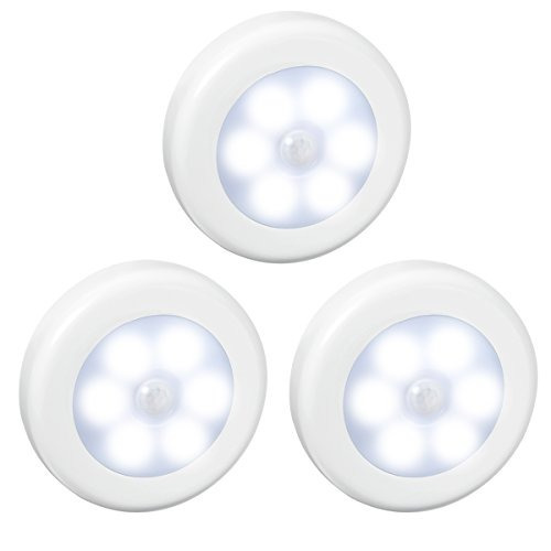 Luces Led Con Sensor De Movimiento Pack 3 Unidades Importado