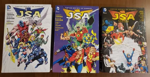 Jsa By Geoff Johns Omnibus Vols. 1 Ao 3 (dc Comics - Justice