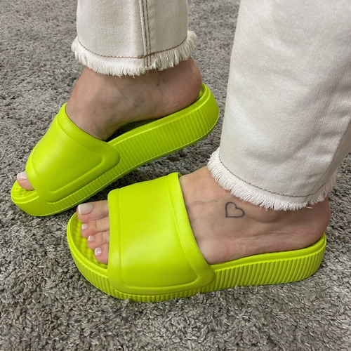 Imagem 3 de 4 de Slide Chinelo Nuvem Ramarim Leve Ortopédico 2022 Rf 22-18101