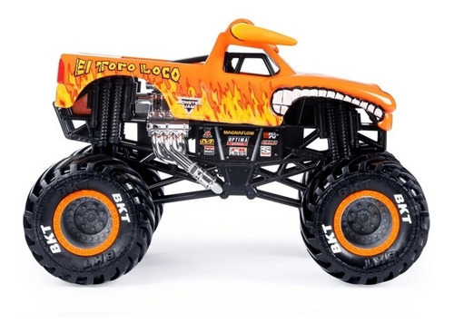 Carrinho Monster Jam True Metal  El Toro Loco 1:24 Sunny