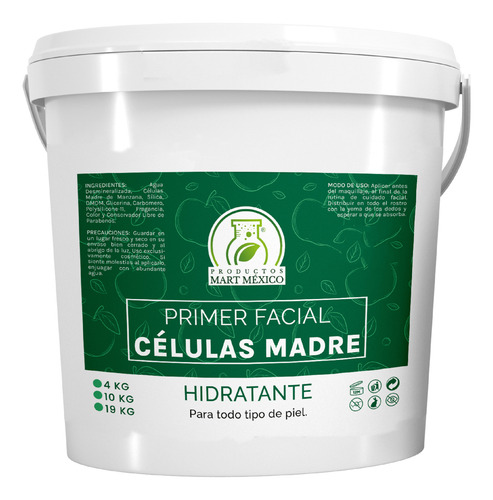 Primer Hidratante De Células Madre 10 Kilos