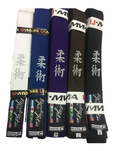 Cinto Faixa Umma Gold Bjj Brazilian Jiu Jitsu Universomma