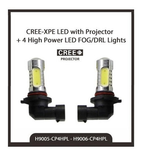 9005-cp4hpl Cree-xbd Led Con 4 Led Projector Drl ,neblinero