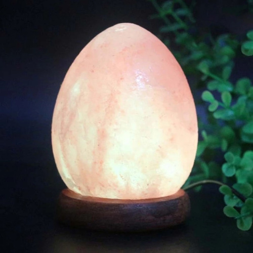 Lámpara Piedra De Sal Del Himalaya Limpieza Purifica Aire