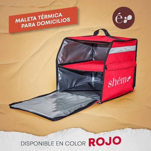 Morral Para Domicilios 50x50x50 Rojo 