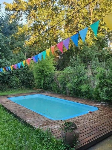Imagen 2 de 3 de Banderines Tela X 10 Mts Friselina En Stock! Caba Multicolor