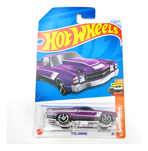 Hot! Hot Wheels 24 71 El Camino Roxo Damai | Parcelamento sem juros