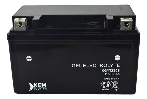 Bateria Gel Kem Ytz10s Raptor 350 Cb1000r Cbr600 R1 Fz8 
