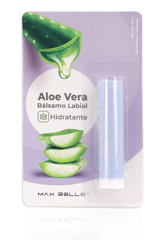 Maxbelle Balsamo Labial Hidratante Aloe Vera