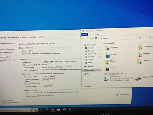 Cpu Dell 3020 Core I5 4ta A 3.20ghz Gen 8gb Ram, 1tb D.d (Usado)