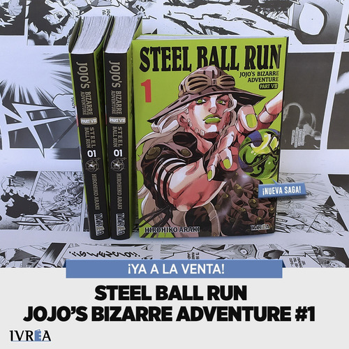 Imagen 3 de 3 de Jojo's Bizzarre Adventure Parte 7: Steel Ball Run #01