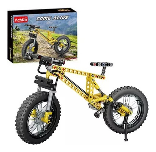 Bicicleta Armable Juego Set Bloques De Construccion Juego