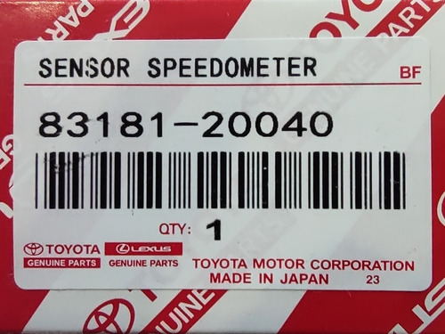 Sensor De Velocidad Terios Prado Meru Autana Machito 4.5l