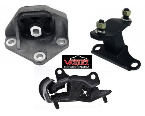 Kit 3 Soportes Transmision Honda Accord 03-07 3.0l V6 Aut