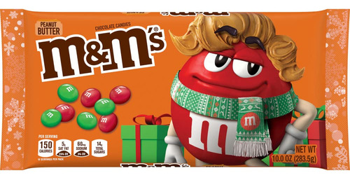 M&m's Surtido Navideno De Chocolate Con Leche Y Mantequilla