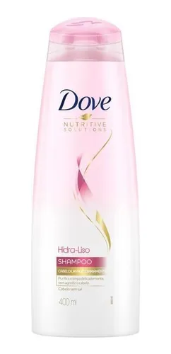 Shampoo Dove Hidra-liso Com Tecnologia De Hidratação 400ml