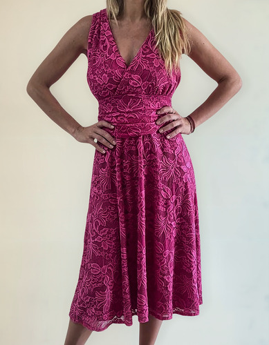 Vestido De Fiesta Talles Grandes.