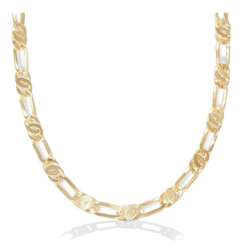 Cadena Bizzarro De Oro Amarillo 14k