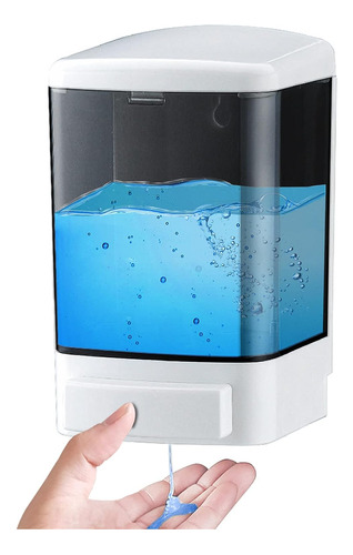 Dispenser Jabon Liquido Manual 1 Litro Para Baño