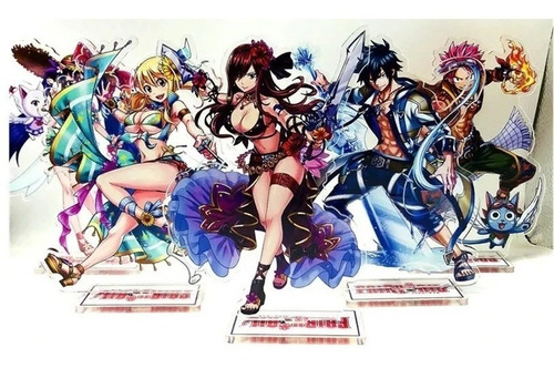 Action Figure Stand De Acrílico Fairy Tail Gray Fullbuster