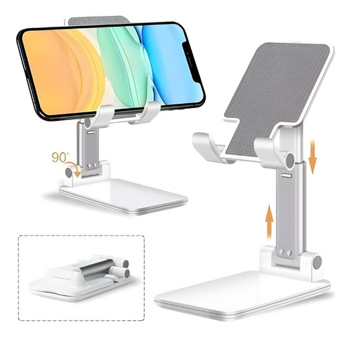 Suporte P/ Celular E Tablet Dobrável Mesa Universal Conforto