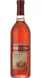 Vino Rosado Dulce Kedem Premium Cream Pink Concord Kosher Us