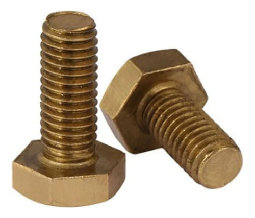 50 Pzs Tor. Hex. Bronce Nc 3/4 -10 X 4