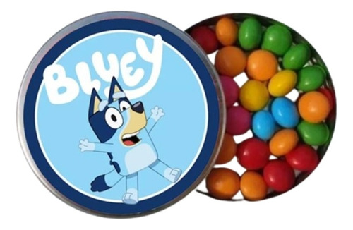 X10 Latitas Rellenas Souvenirs Sorpresitas Bluey 