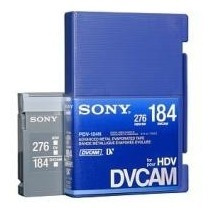 Dvcam  184 Min Cassettes Sony Con Una Sola Pasada