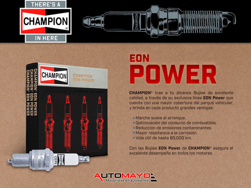 Kit 6 Bujías Eon Power Champion Mystique 2.5l V6 95-00