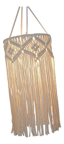 Macrame Lamp Shade Pendant Light Shade Solo Para La Estilo B