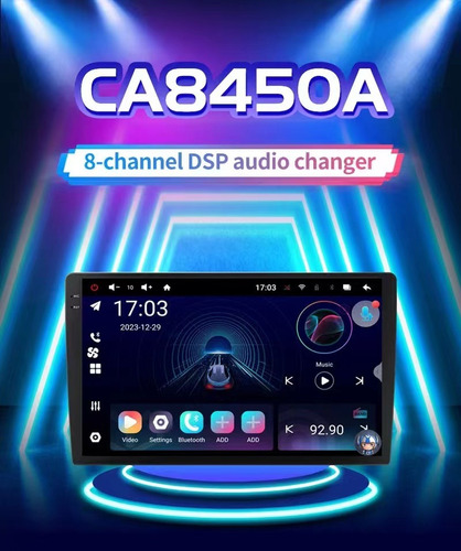 Multimidia Caska Ca8450 Duster 22+ 9p 8core 8x80rms 4/64