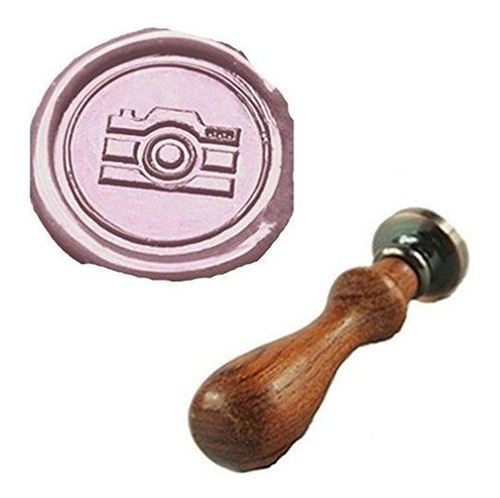 Camera Wax Seal Stamp Gift Wrapping Christmas Package Parcel