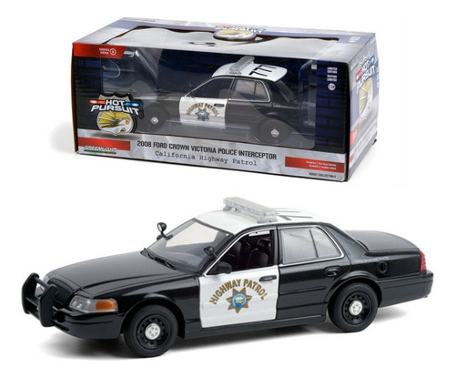 Ford Crown Victoria 2008 Police Interceptor- Greenlight 1/24