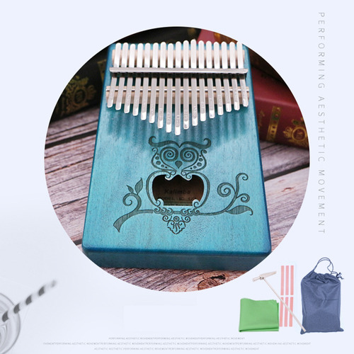 Magideal Kalimba Dedo Thumb Piano Mbira 17 Teclas