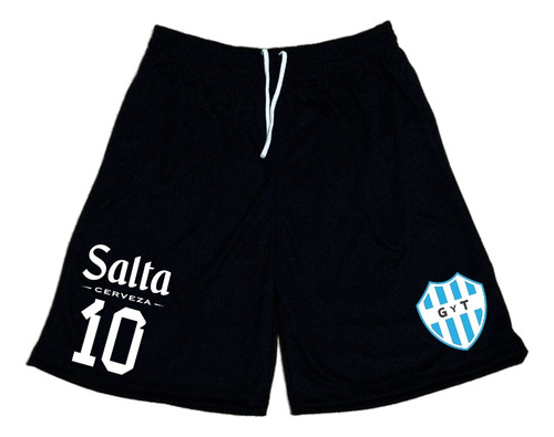 Short De Poliester Gimnasia Y Tiro De Salta  Retro C/numero