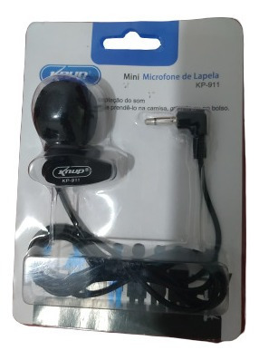 Microfone Lapela Para Notebook