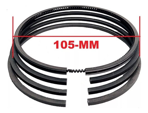 Pistón Con De Anillos De 105 Mm P/ Compresor Aire De 5-10 Hp