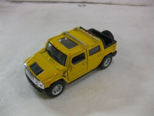 Kinsmart 2005 H2 Hummer Sut Amarillo 5  1:40 Escala W N8cqb