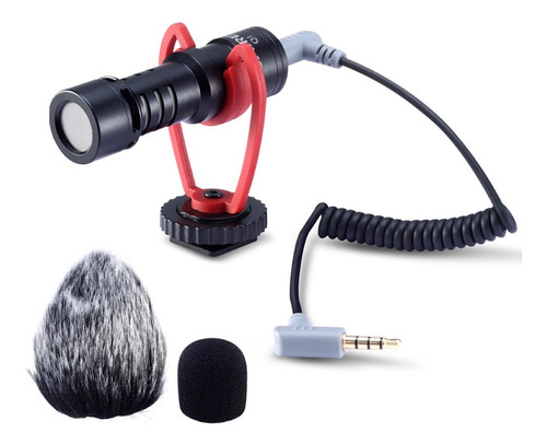 Imagen 1 de 9 de Sairen Vm-q1 Micrófono De Vídeo De Disparo Cámara Accesorios